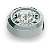 (mini) NFM204W Runder Stecker April silber (12 Paare)