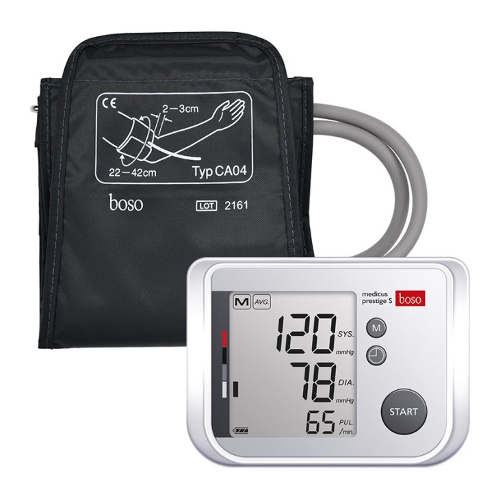 Blutdruckmessgerät boso medicus prestige S (1 Stk.) incl. Universalmanschette 22-42 cm Typ CA04 + Etui