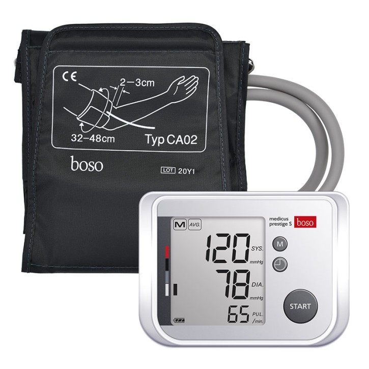 Blutdruckmessgerät boso medicus prestige S (1 Stk.) incl. XL-RR-Manschette 32-48 cm + Etui