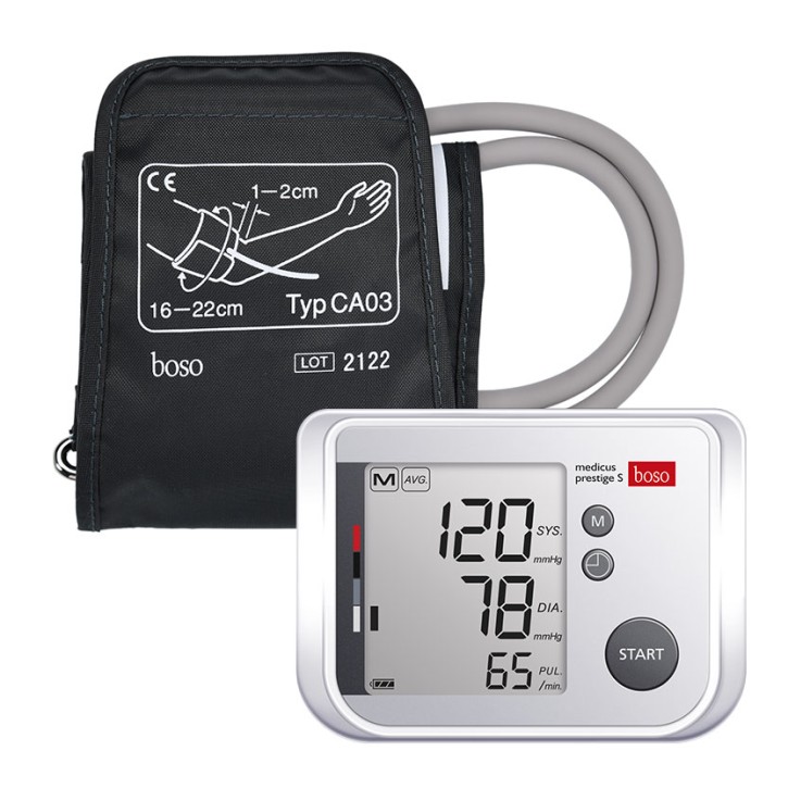 Blutdruckmessgerät boso medicus prestige S (1 Stk.) incl. XS-RR-Manschette 16-22 cm + Etui