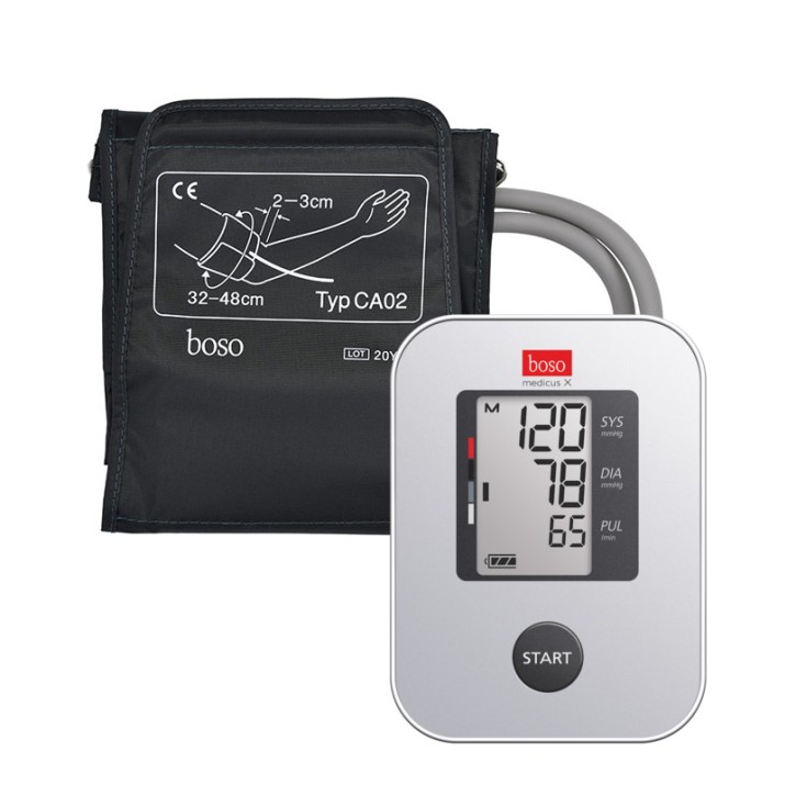 Blutdruckmessgerät boso medicus X XL (1 Stck) incl. XL-Zugbügel-Klettmanschette (32-48 cm)