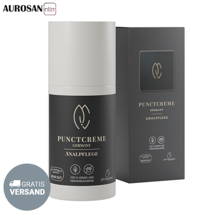 PUNCTCREME Analpflegecreme (30ml) im praktischen Spender für zuhause