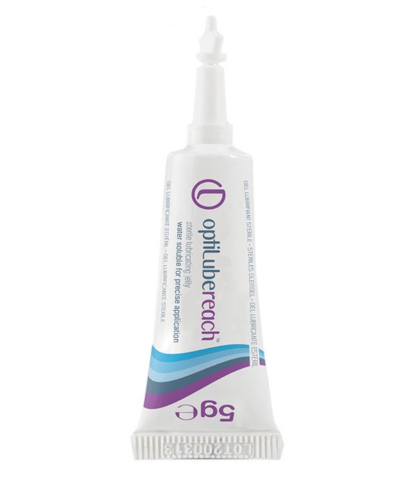 optiLube reach™ Spitztube 5g (36 Stck.) steriles Gleitgel, Tube mit Dosierhals