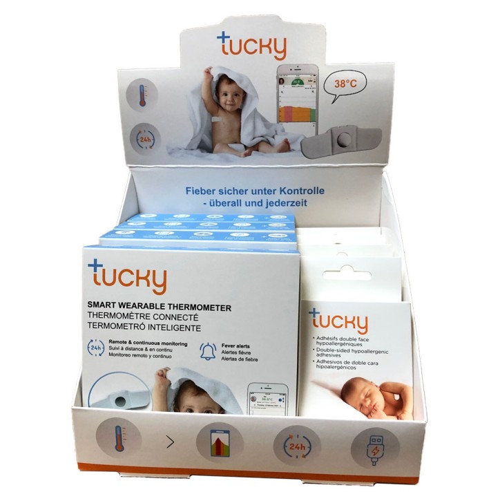 Tucky smartes Thermometer mit App zur kontinuierlichen Messung aus der Distanz