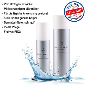 HERRENCREME Intim Duschgel (200ml) abgestimmt auf HERRENCREME Intim Pflegecreme